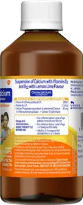 Ostocalcium B12 Suspension (Lemon Lime Flavor Syrup - 200ml)