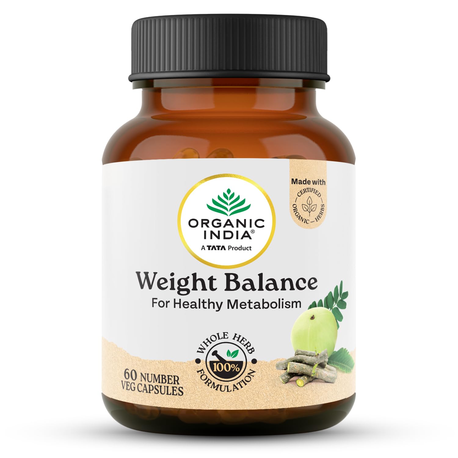 Organic India Weight Balance Veg | 60 Capsule