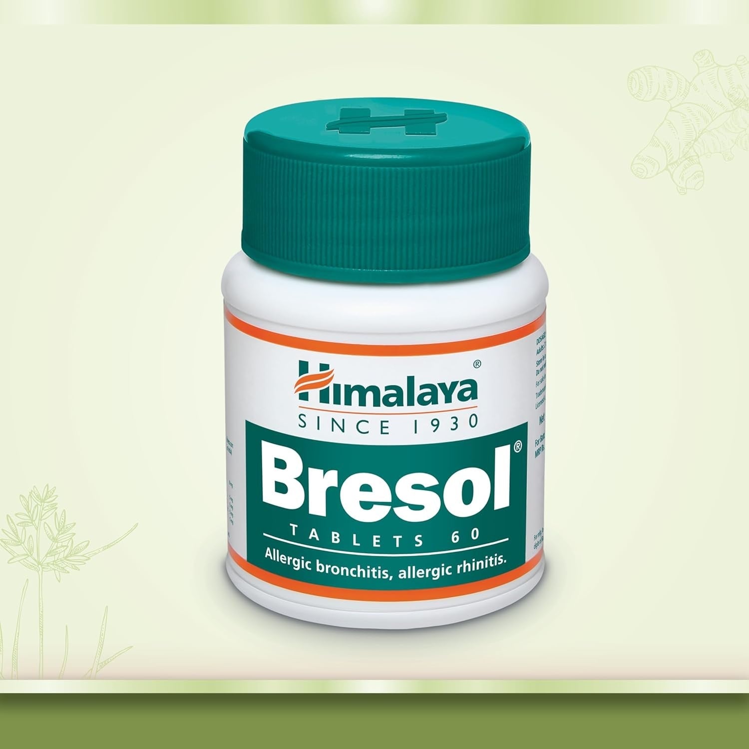 Himalaya Herbals - Bresol Tablets - Pack of 1 - 60 tabs