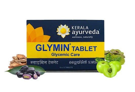 Kerala Ayurveda Glymin Tablets - 100 Tabs