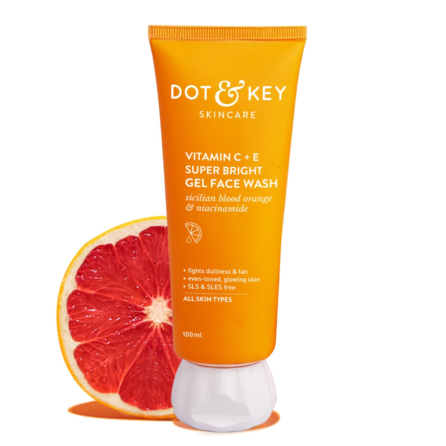 Dot & Key Vitamin C+E Super Bright Gel Face Wash - 100 ml