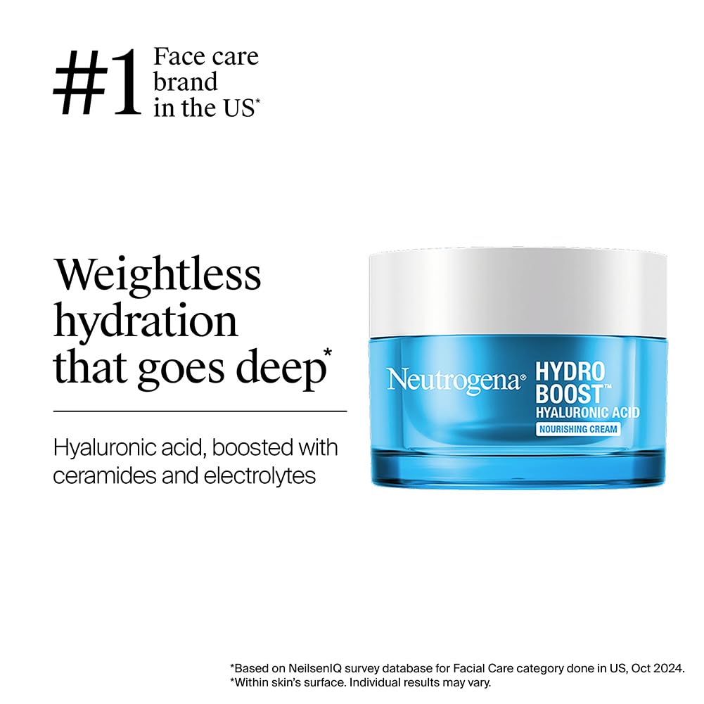 Neutrogena Hydro Boost Hyaluronic Acid Nourishing Cream - 50 gm