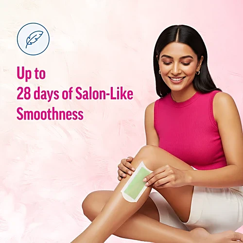 Veet Ready-to-use, Easy Grip Wax Strips For Dry Skin, 20 pcs