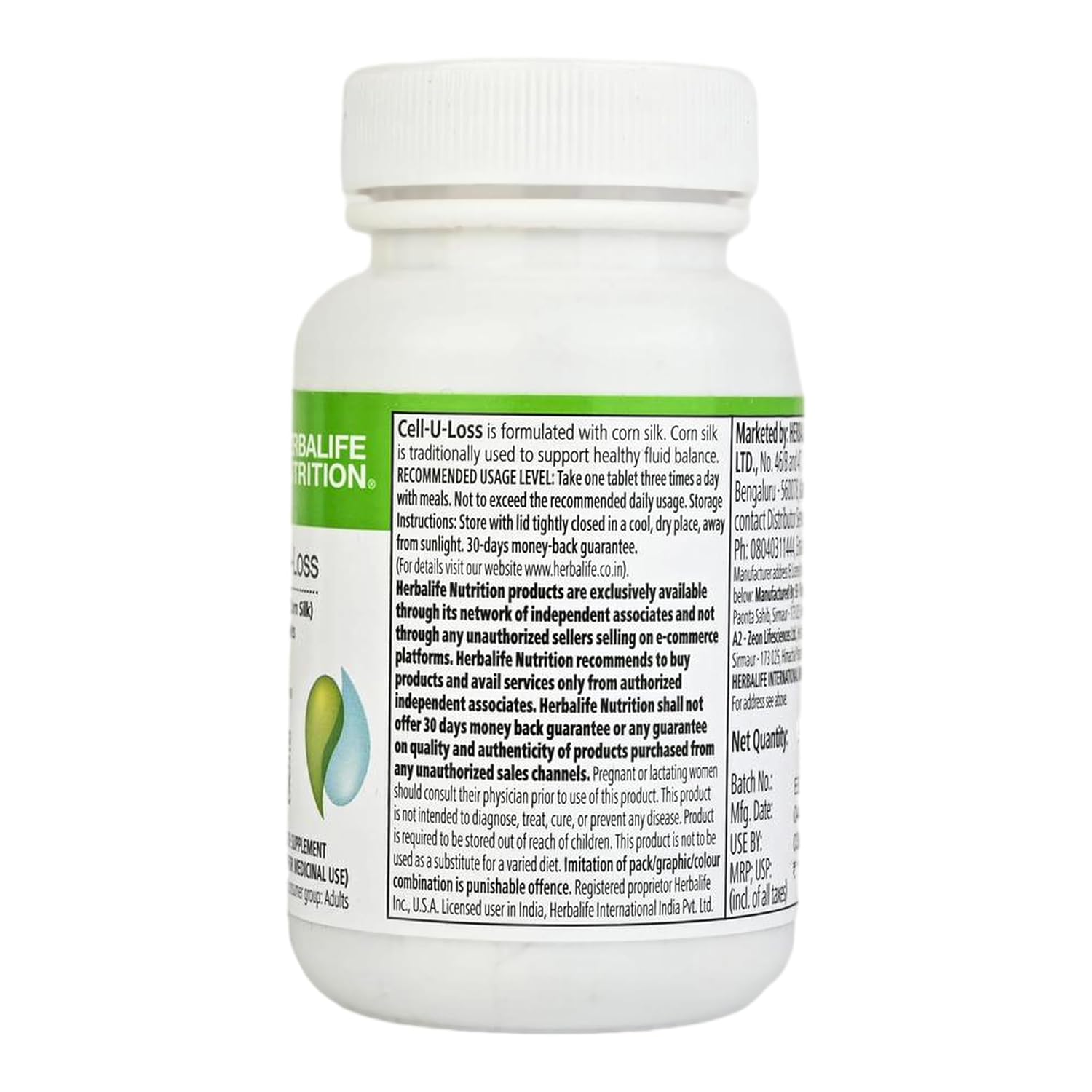 Herbalife Cell-U-Loss Advanced Tablets - 90 tabs