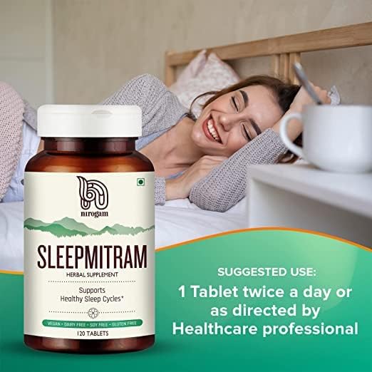 Nirogam Sleepmitram Tablets - 120 Tablets