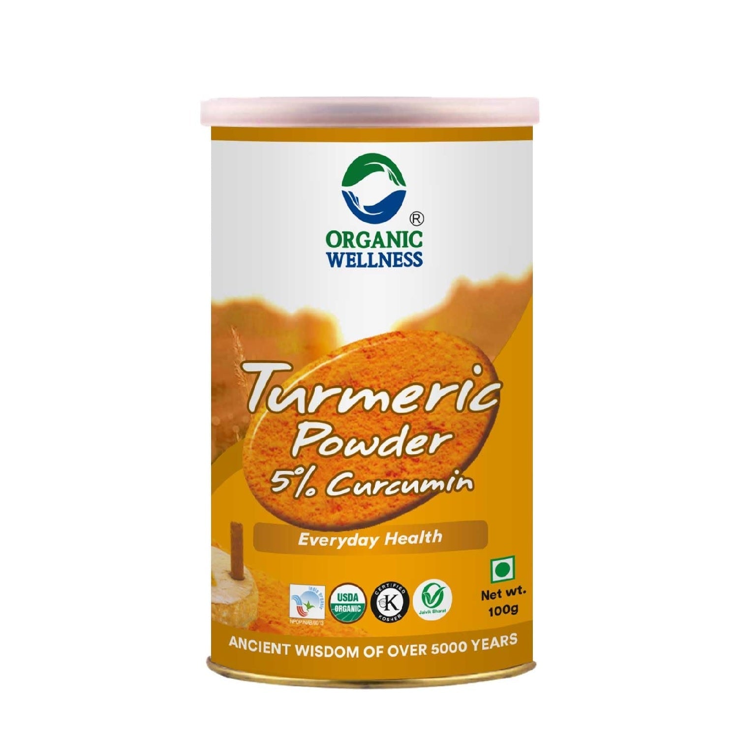 Organic Wellness Turmeric Powder | 100 Gm