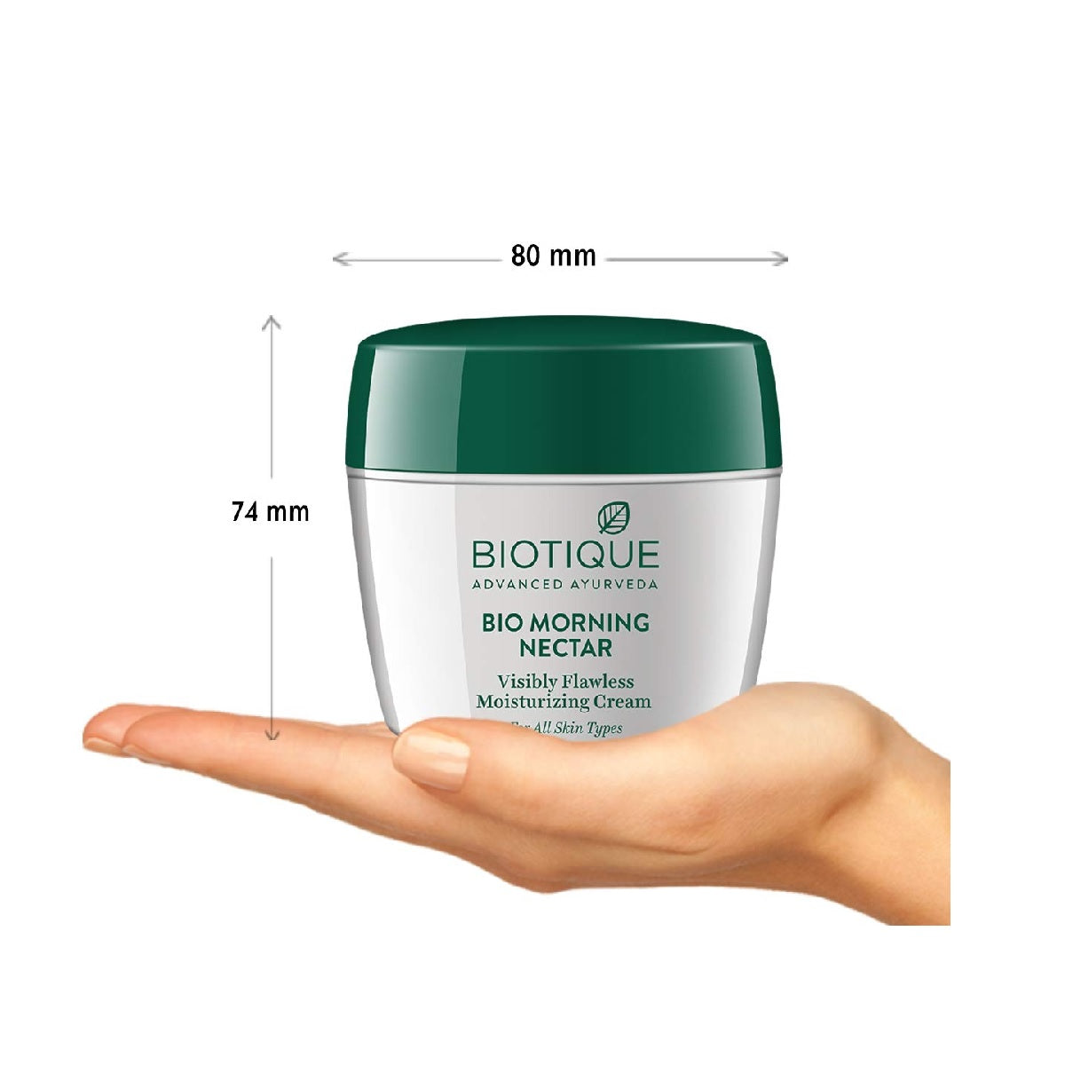 Biotique Advanced Ayurveda Bio Morning Nectar Visibly Flawless Moisturizing Cream - 175 gm