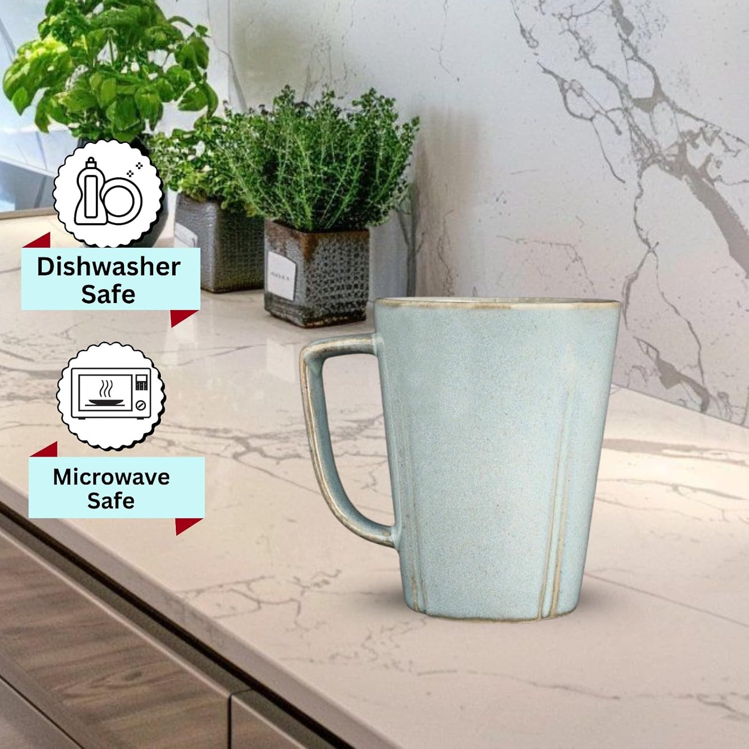 Simply Sage Dune Mugs
