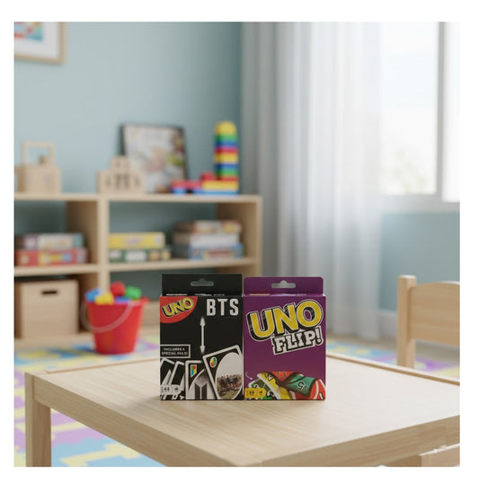 UNO BTS and UNO Flip Card Game Combo Play with Family & Friends