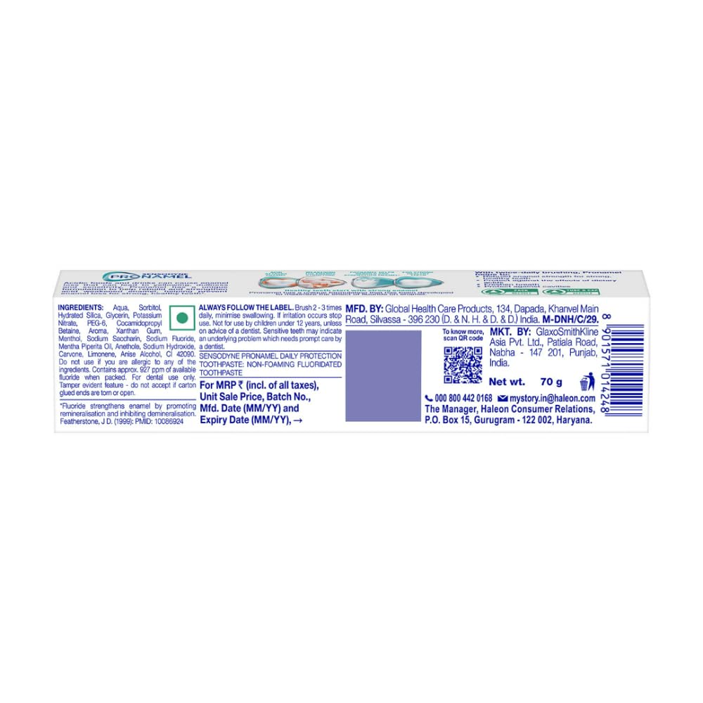 Sensodyne Pronamel Enamel Protection Toothpaste 70g
