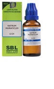 SBL Homeopathy Natrum Muriaticum Dilution - 6 CH - 30 ml