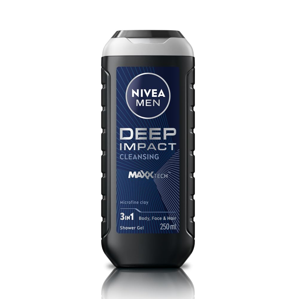 Nivea Men Deep Impact Cleansing Shower Gel - 250 ml