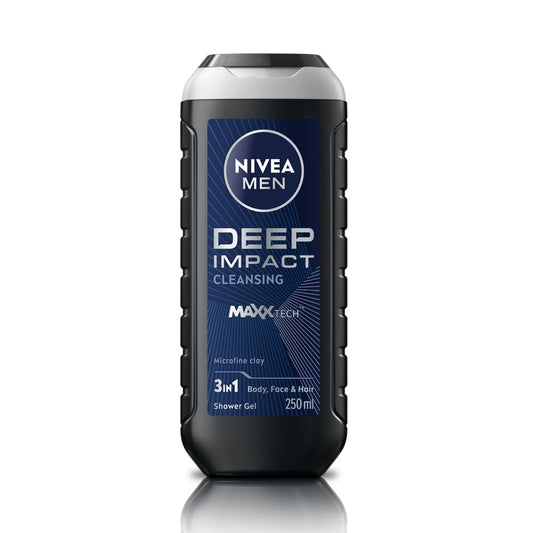 Nivea Men Deep Impact Cleansing Shower Gel - 250 ml