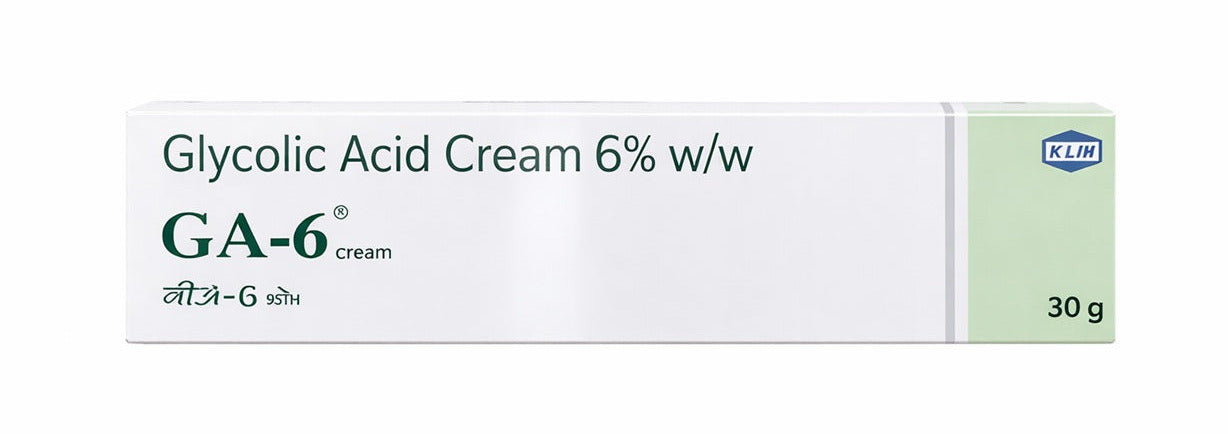 KLM Ga - 6 Glycolic Acid Cream 30gm