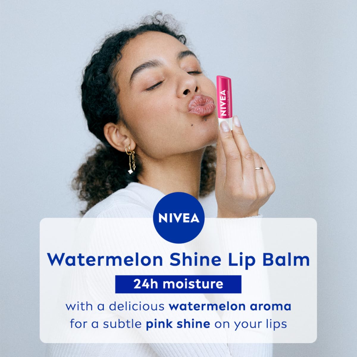 Nivea Lip Balm - WaterMelon Shine - 4.8 gm
