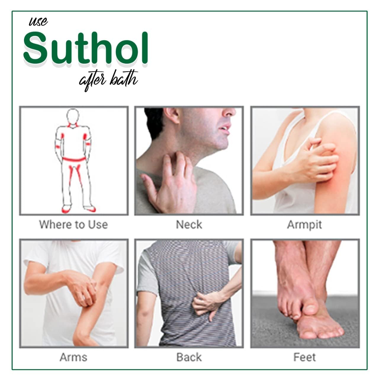 Boroline Suthol Fresh Active Antiseptic Disinfection Liquid 200 ML, Suthol Neem Antiseptic 200 ML & Active Chandan Antiseptic Liquid 200 ML (Pack of 3)