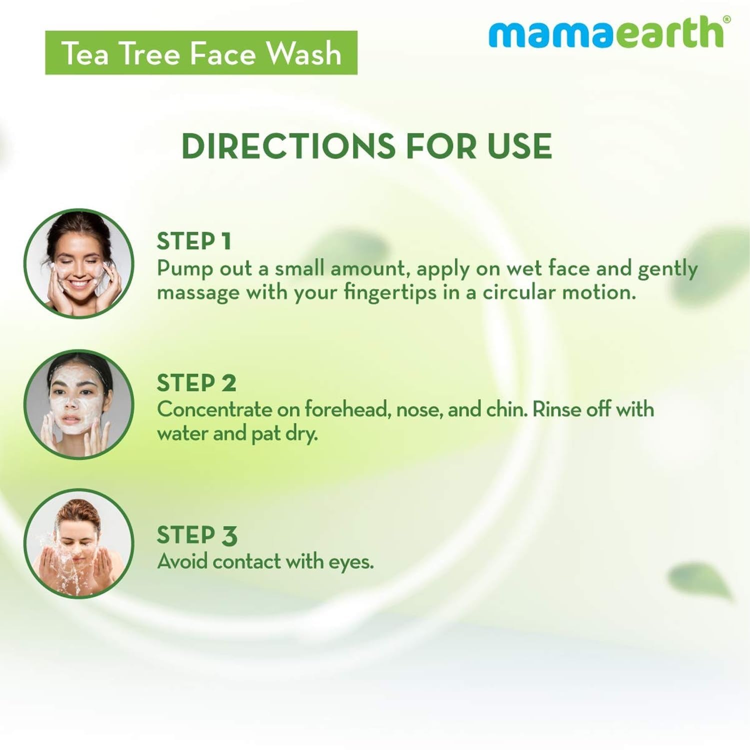 Mamaearth Tea Tree Face Wash for Acne & Pimples - 250 ml