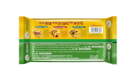 Britannia NutriChoice Sugar Free Cracker Biscuits - 295 gm