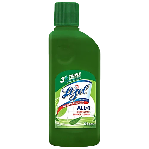 Lizol Disinfectant Surface & Floor Cleaner Liquid - Neem, 200 ml