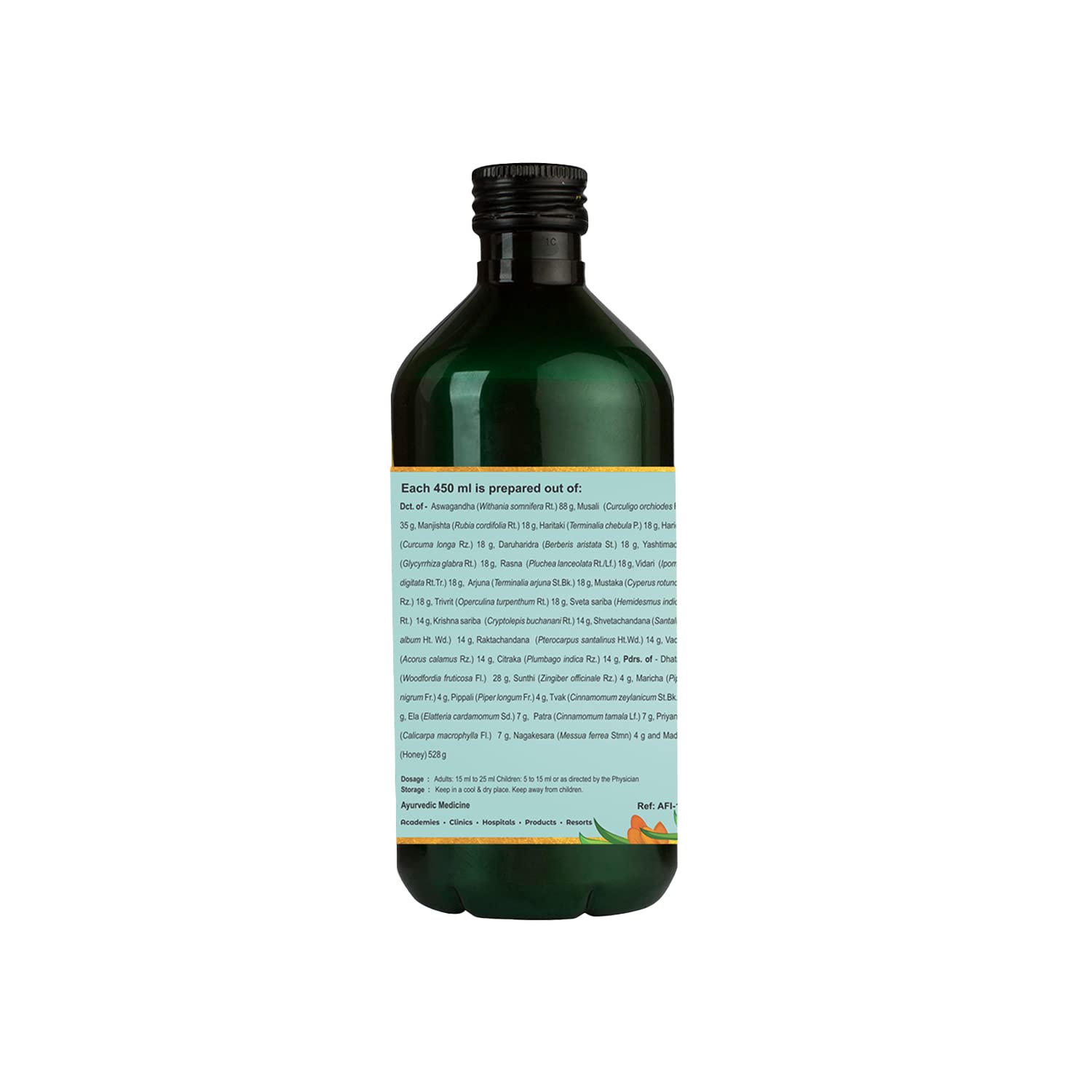 Kerala Ayurveda Aswagandharishtam - 435 ml