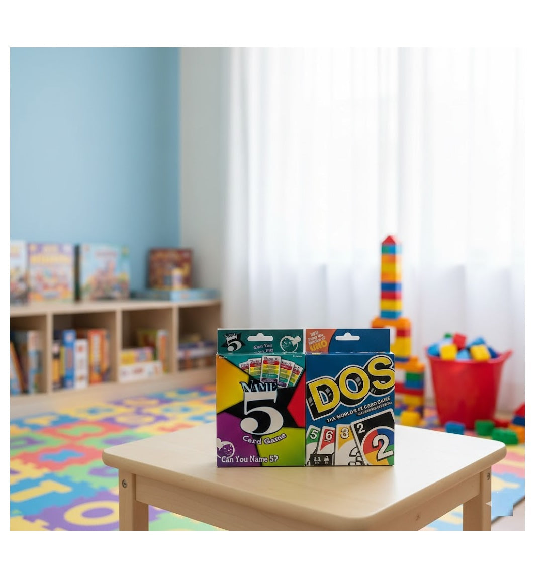 UNO Name 5 & UNO DOS Card Game Combo | Best for Friends, Fanilt and Travel