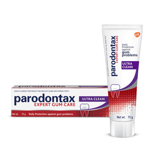Parodontax Ultra Clean 75g Toothpaste For Daily Protection Against Gum Problems