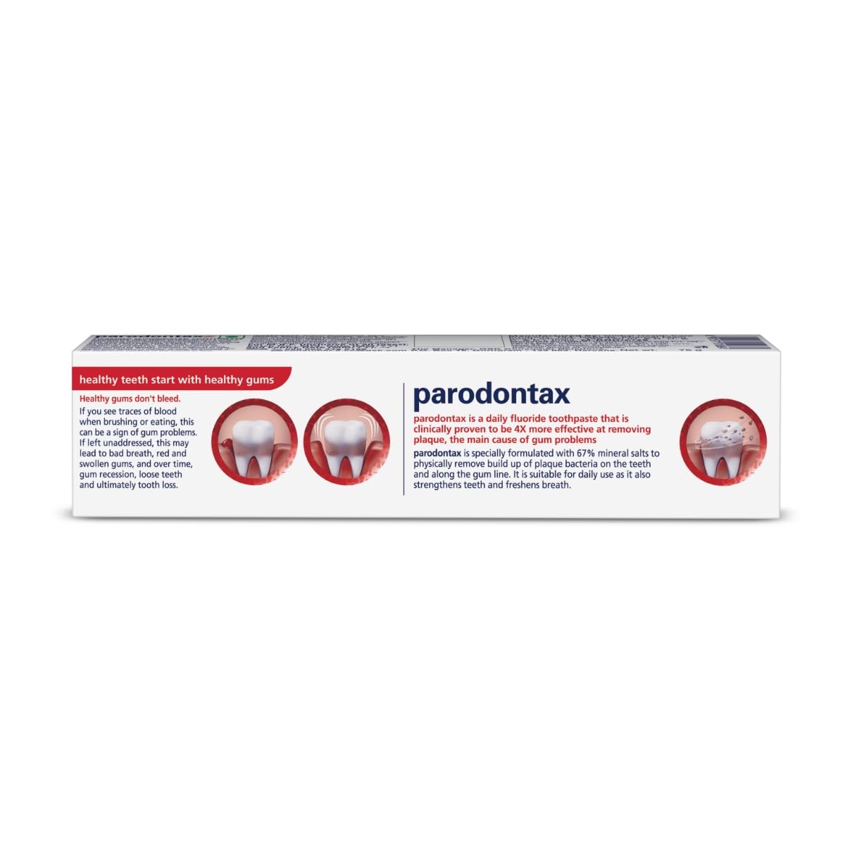 Parodontax Ultra Clean 75g Toothpaste For Daily Protection Against Gum Problems