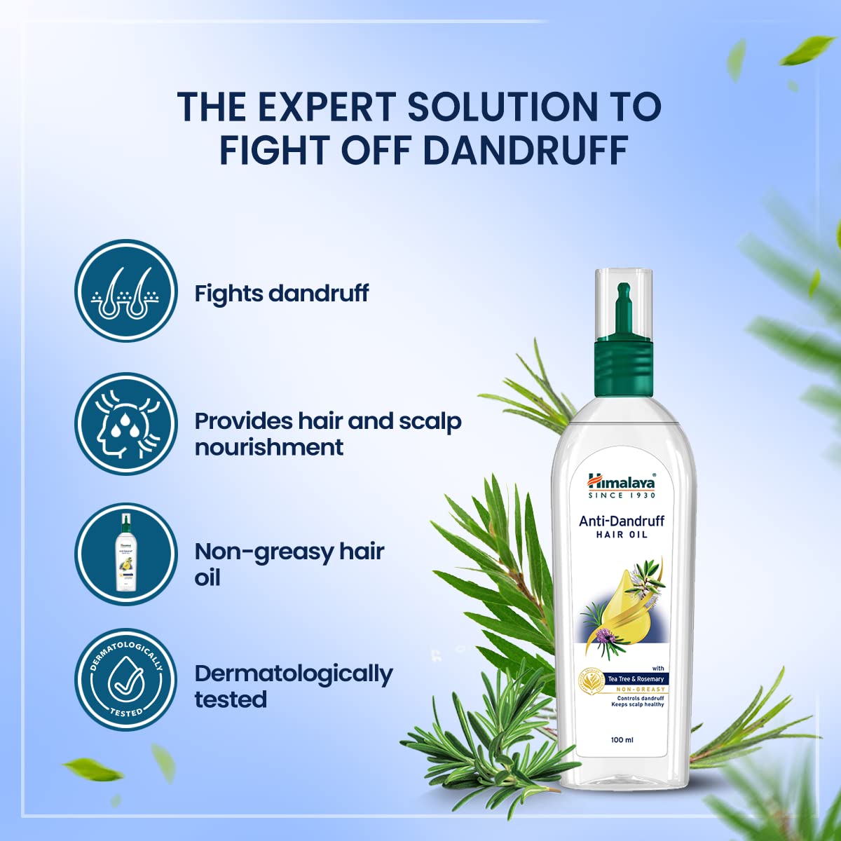 Himalaya Anti-Dandruff Hair Oil - 100 ml