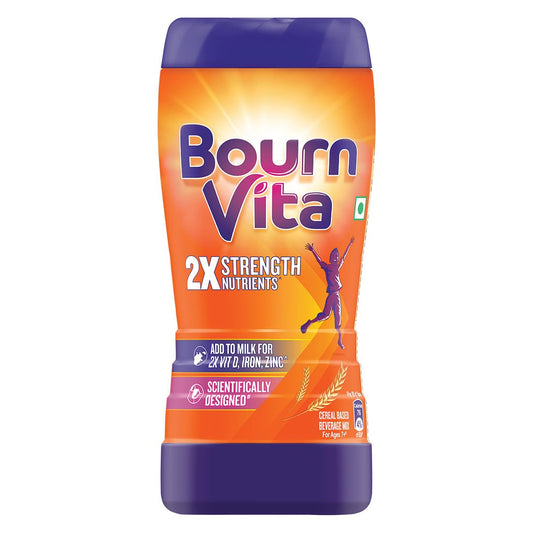 Bournvita Chocolate Nutrition Drink, 200 g Jar