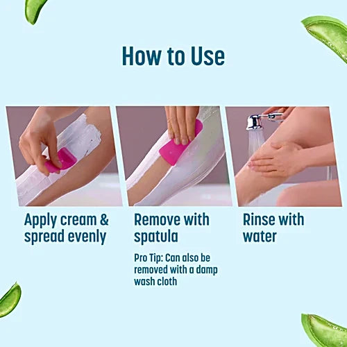 Veet Pure Aloe Vera Hair Removal Cream For Sensitive Skin, 50 g