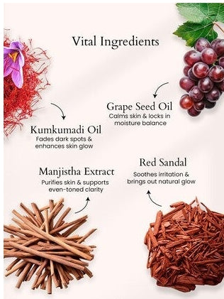 Panash Wellness Kumkumadi Radiant Face Serum - 20 ml