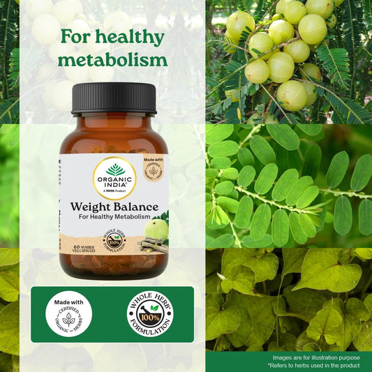 Organic India Weight Balance Veg | 60 Capsule