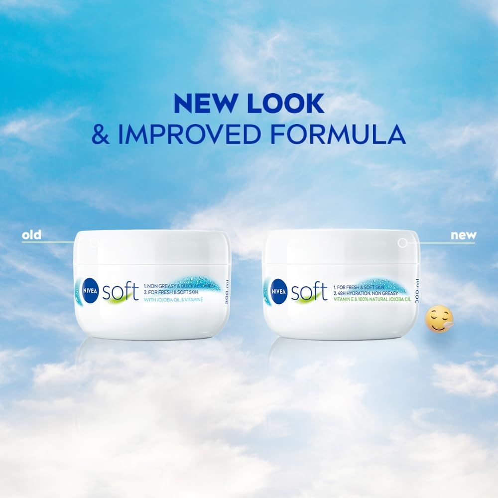 Nivea Soft Daily UV Light Moisturising Cream - 50 ml