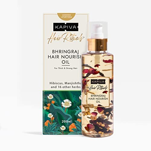 Kapiva Ayurveda Hair Rituals Bhringraj Hair Nourish Oil - 200 ml