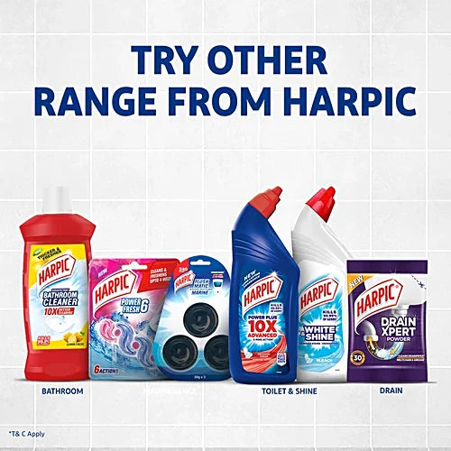 Harpic Hygienic Toilet Cleaner Rim Block - Jasmine, 26 g