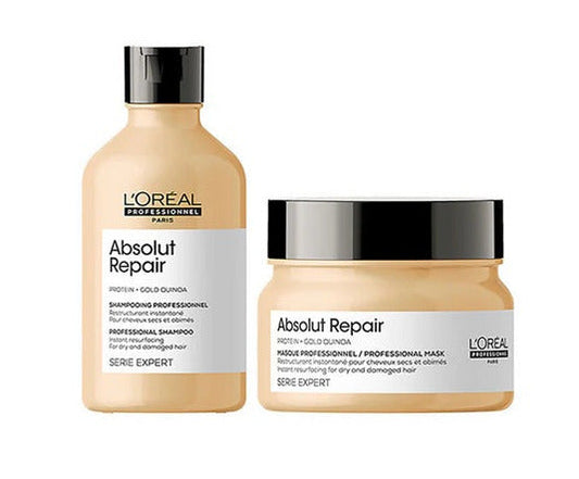 LOreal Professionnel Absolut Repair Shampoo& Hair Mask Combo, Serie Expert - combo - 300ml + 250ml