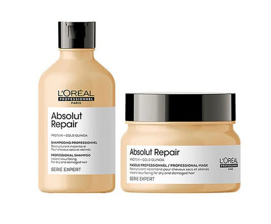 LOreal Professionnel Absolut Repair Shampoo& Hair Mask Combo, Serie Expert - combo - 300ml + 250ml