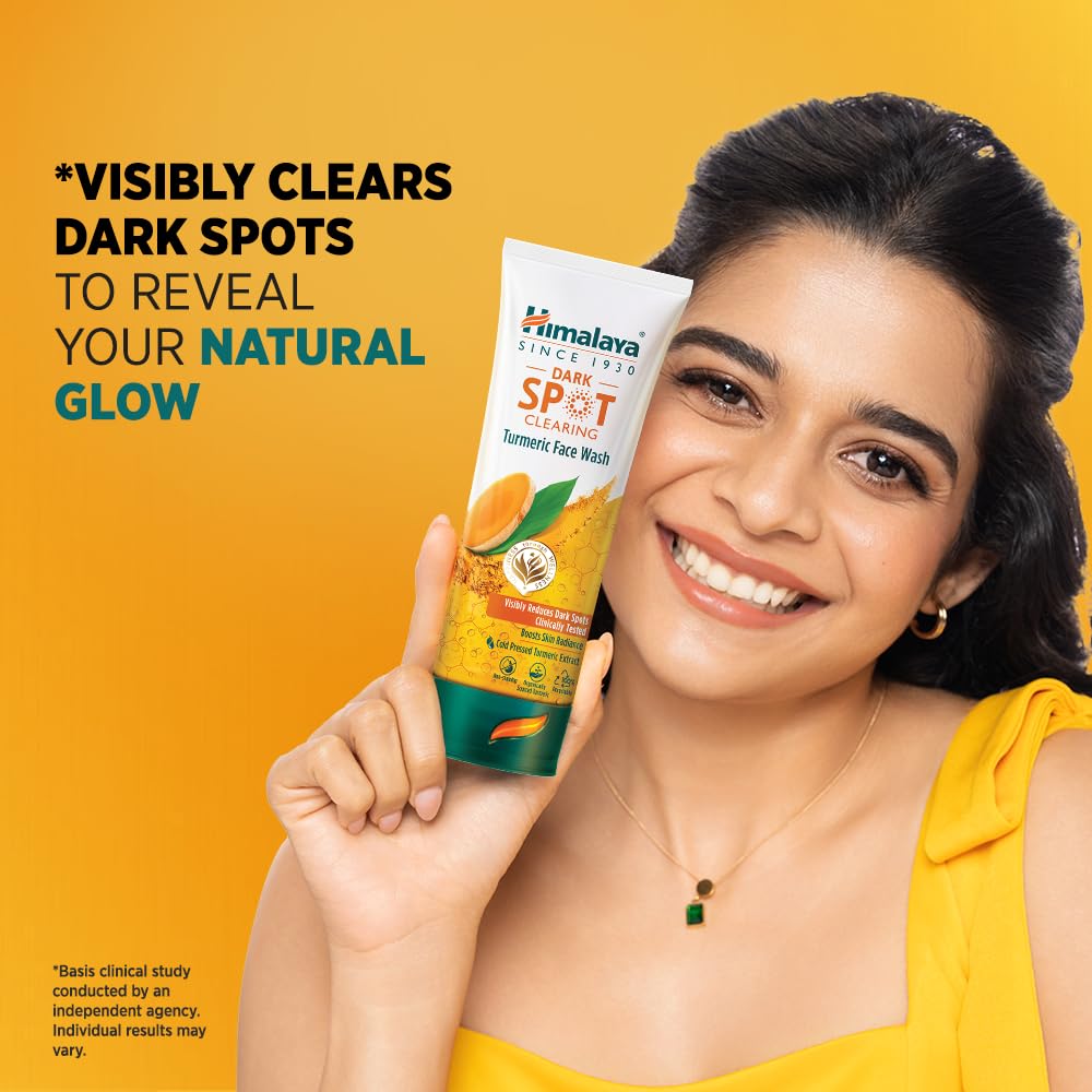 Himalaya Herbals Dark Spot Clearing Turmeric Face Wash - 100 ml