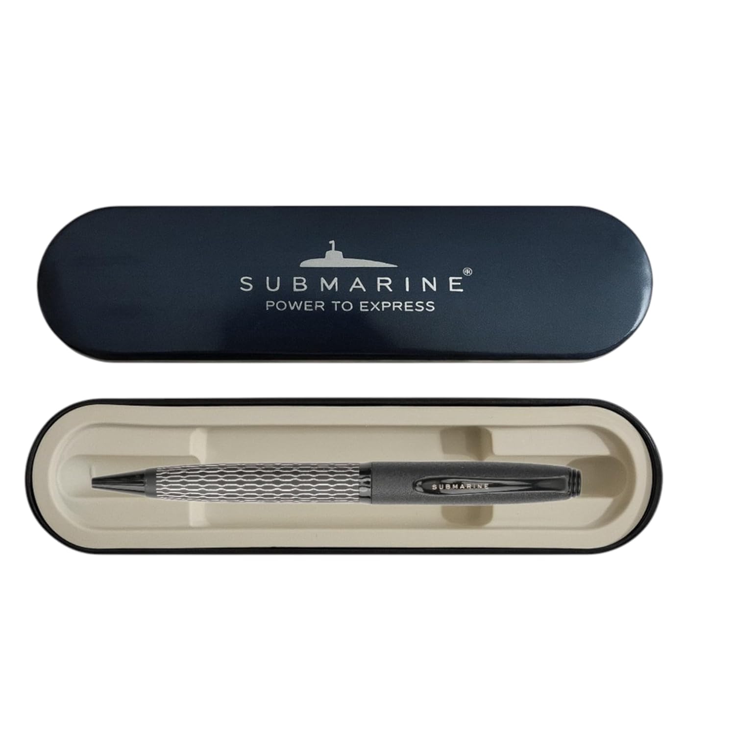 Submarine 1022 Black & Grey Premium Metal Ball Pen