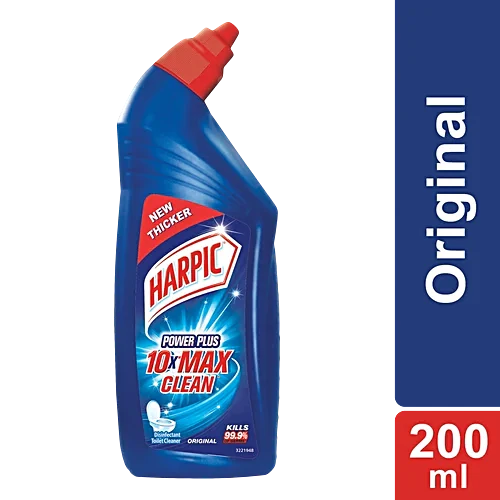 Harpic Disinfectant Toilet Cleaner - Original, Power Plus, 200 ml