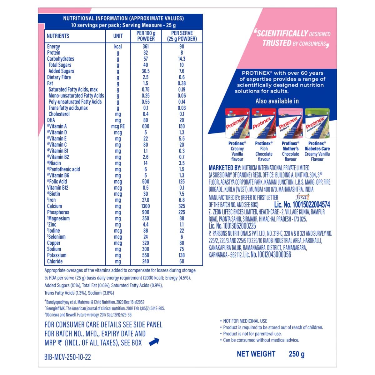 Protinex Mother'S Nutritional Mix - Vanilla Flavor 200gm