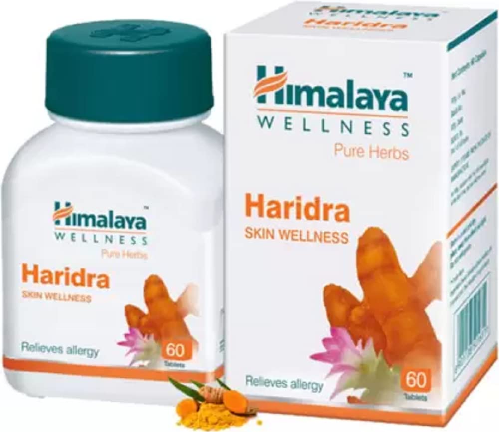 Himalaya Herbals - Haridra Skin Wellness - Pack of 1 - 60 tabs