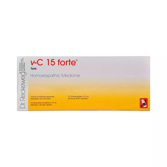 Dr. Reckeweg V-C 15 Forte Tonic - 10 ml - Pack of 12