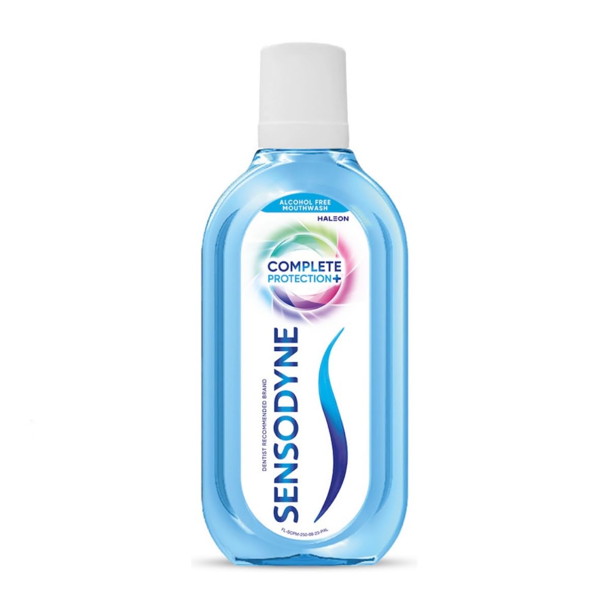 Sensodyne Mouthwash Complete Protection+ | Alcohol-free All-in-One Mouth Wash for Sensitivity Protection, Strong Teeth and Lasting Freshness, Pack of 250ml