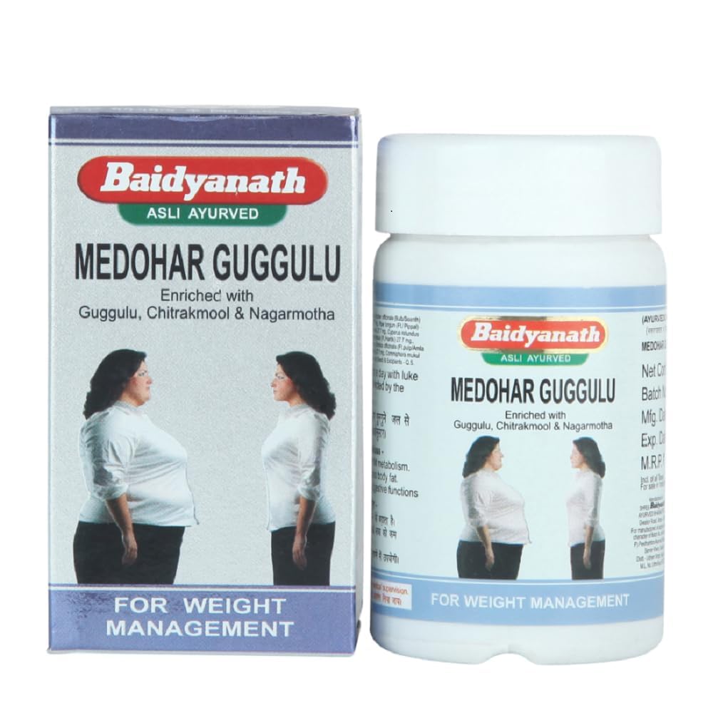 Baidyanath Jhansi Medohar Guggulu - 120 Tabs
