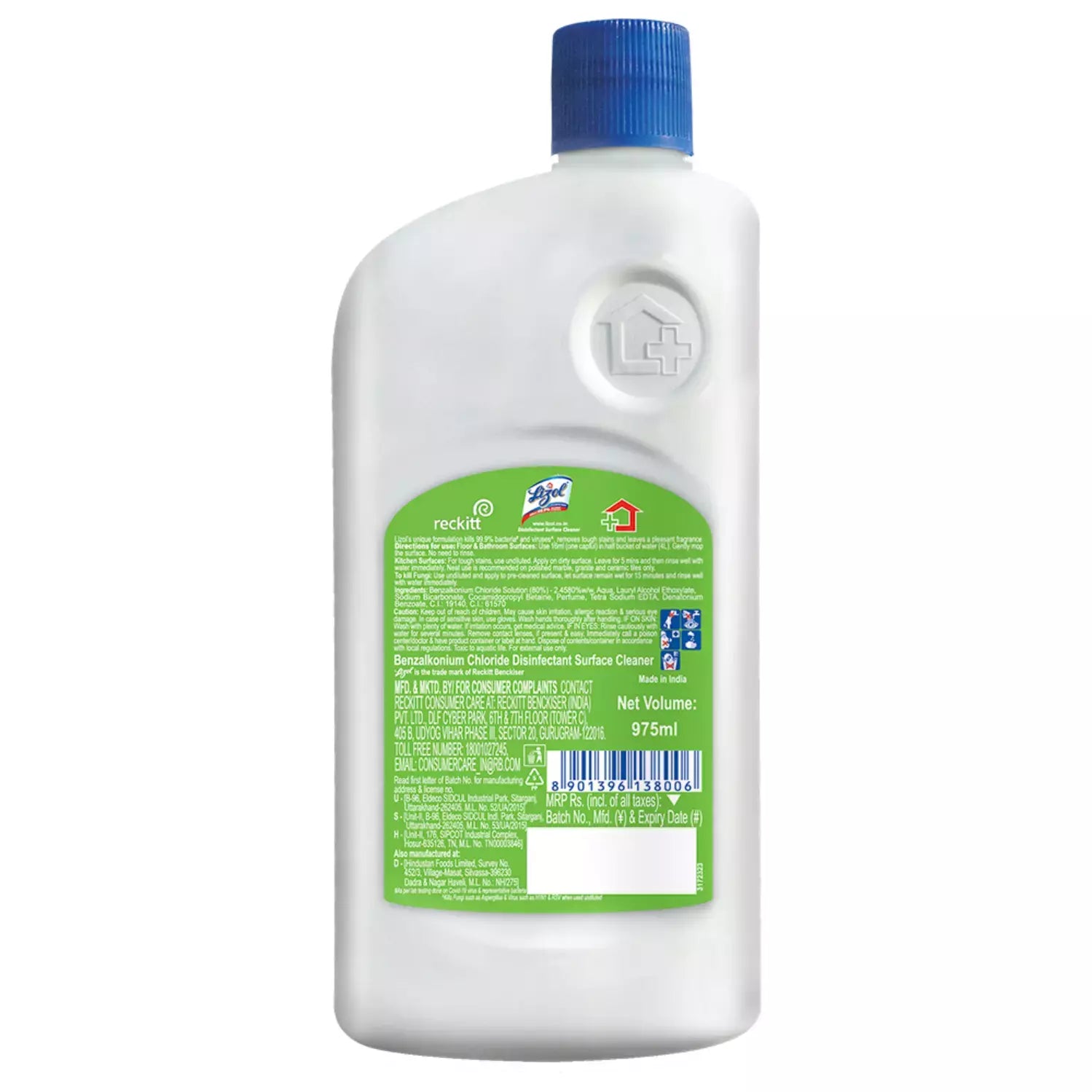 Lizol Pine Disinfectant Floor Cleaner Liquid Bottle Of 975 Ml