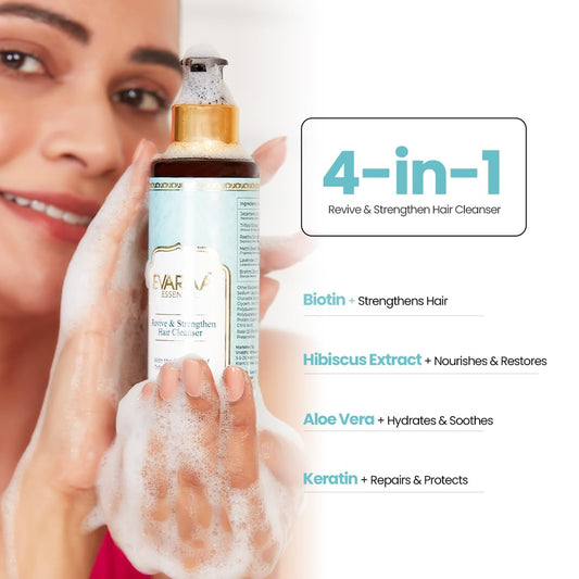 Evaraa Essential Revive & Strengthen Hair Cleanser - 200 ml