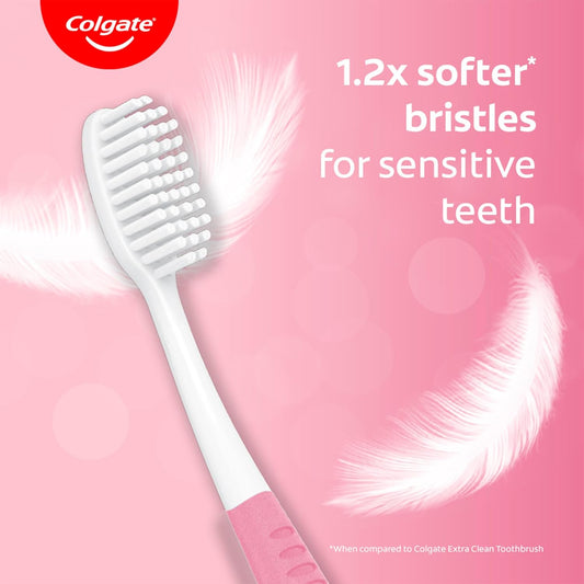 Colgate Gentle Sensitive Care Ultra Soft Bristles Toothbrush - 5Pcs