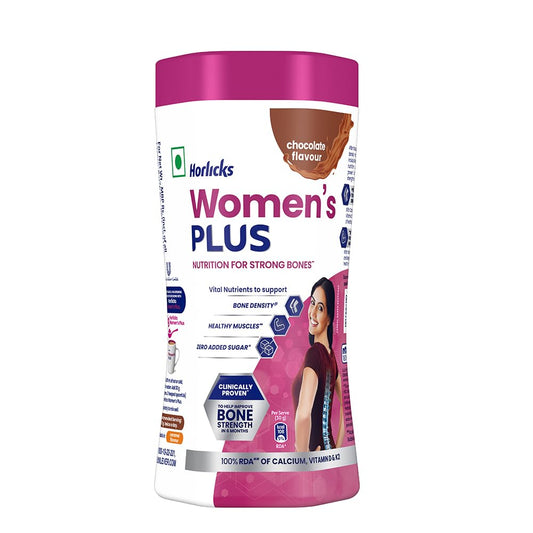 Horlicks Women's Plus Chocolate Nutrition Drink | 400 g Jar