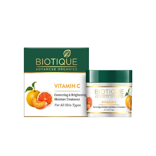 Biotique Advanced Organics Clear Improvement Vitamin C & SPF 30 Face Cream - 50 gm